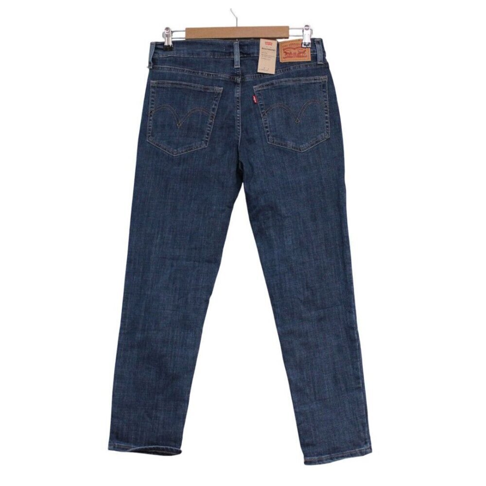 NWT Levi's Boyfriend Jeans Size 8 29 x 27 Mid Rise Denim Relaxed Fit Tapered Leg - Picture 10 of 15